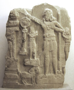 Indian relief from Amaravati Guntur. Preserved in Guimet Museum