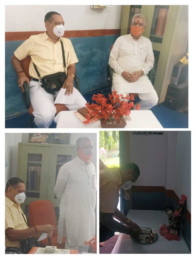 पाठ दान ही सेवाकार्य हे - देवशंकर शास्त्री