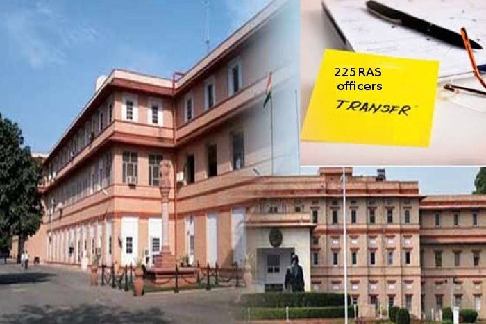राजस्थान प्रशासनिक सेवा में बदलाव,38 RAS अफसरों के हुए तबादले