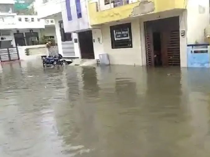 भारी बारिश से पार्वती नदी उफान पर, कोटा-श्योपुर मार्ग बंद होने से मध्यप्रदेश से संपर्क कटा 2 rain