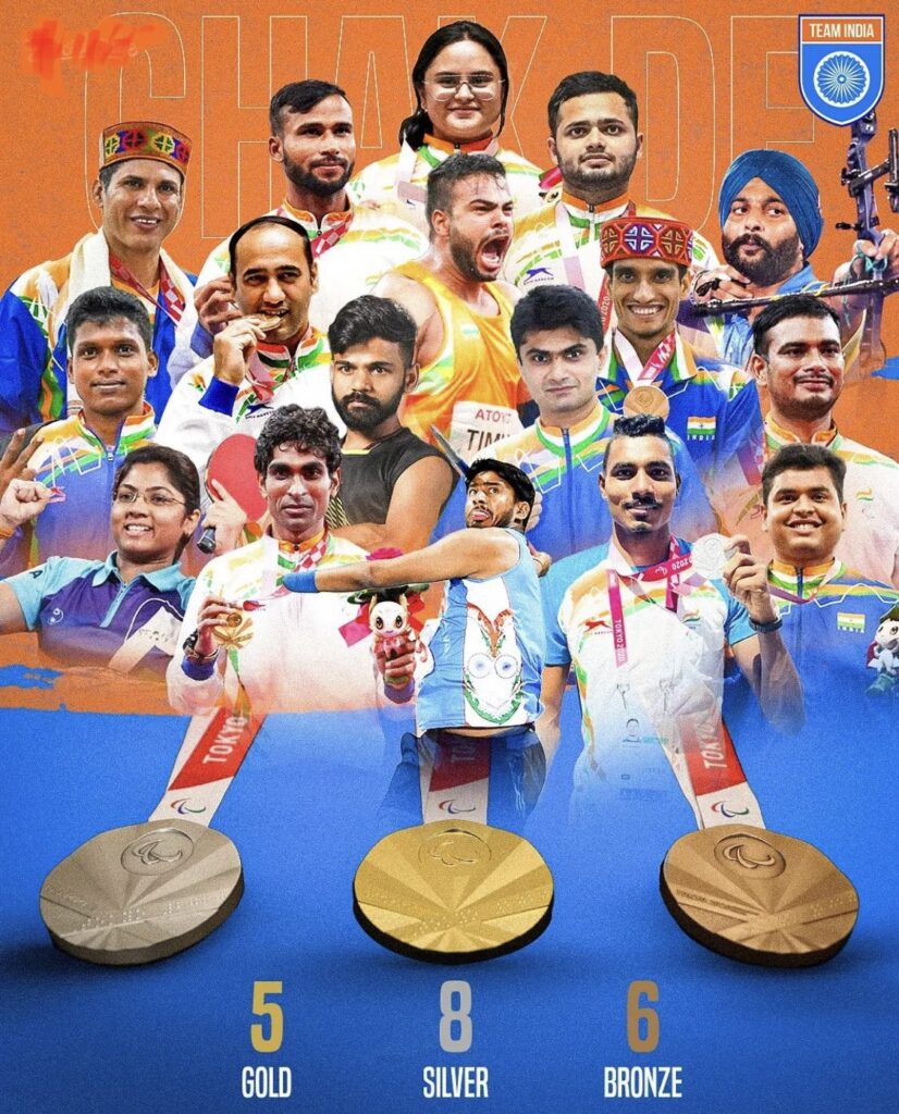 टोक्यो पैरालिंपिक : क्लोजिंग सेरेमनी में गोल्डन गर्ल अवनि लेखरा ने थामा तिरंगा, भारत ने 19 मेडल किए अपने नाम