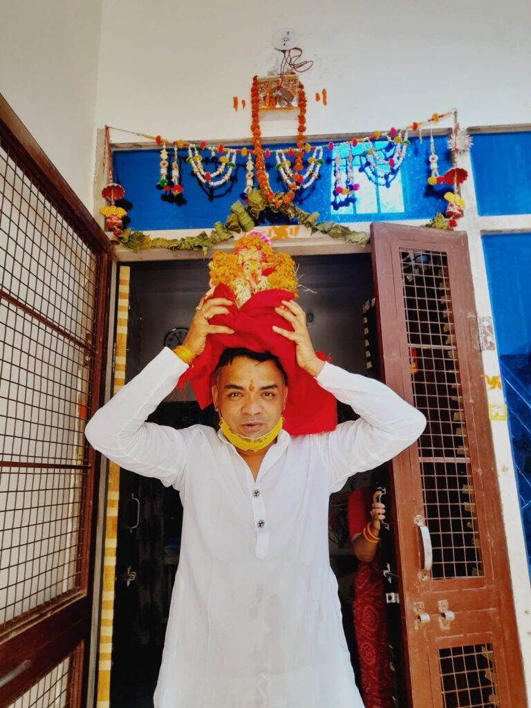 ढूंढ़ नदी में गणेश प्रतिमा का विसर्जन 2 WhatsApp Image 2021 09 16 at 9.44.34 PM 1