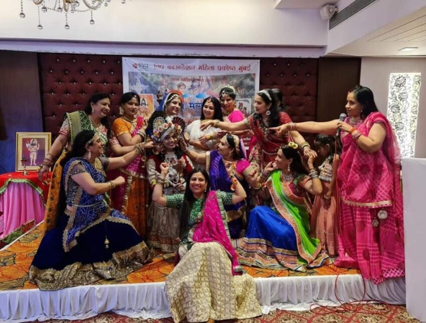 विप्र फॉउंडेशन महिला प्रकोष्ठ मुम्बई का मेघ मल्हार उत्सव