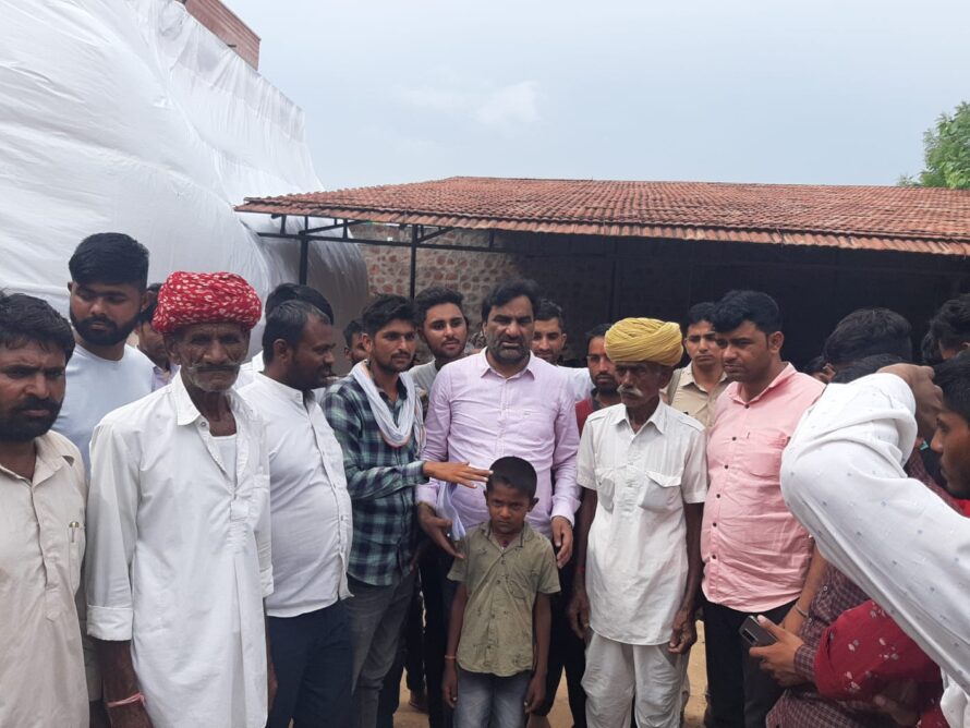 बेनीवाल से मिलने मध्यप्रदेश से प्रतिनिधिमंडल आया | Delegation from Madhya Pradesh came to meet Beniwal |