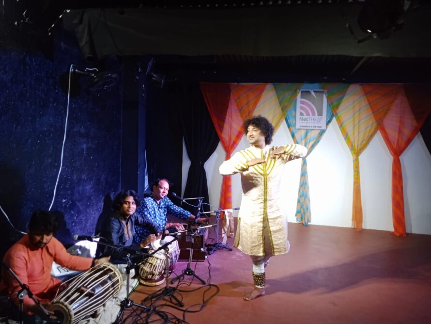 नेट-थिएट पर बिखरी जयपुर कथक घराने की झलक, रंगीला शंभू पर चेतन ने दिखाई कथक नृत्य की बारीकियां