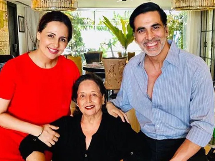 फिल्मस्टार अक्षय कुमार की मां का निधन
