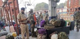 रायपुर रेलवे स्टेशन पर CRPF जवान के हाथ से छूटा डेटोनेटर से भरा बॉक्स, धमाके में 4 जवान घायल