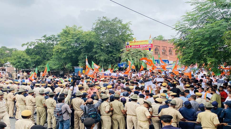 बीजेपी कल से गहलोत सरकार के खिलाफ करेगी हल्ला बोल आंदोलन