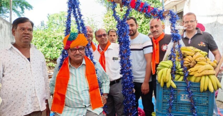 10 दिनों में कर्ज माफ के बजाएं तीन वर्षों में कांग्रेस ने बढ़ाया हैं किसानों पर आर्थिक बोझ - भीण्डर 1 भीण्डर