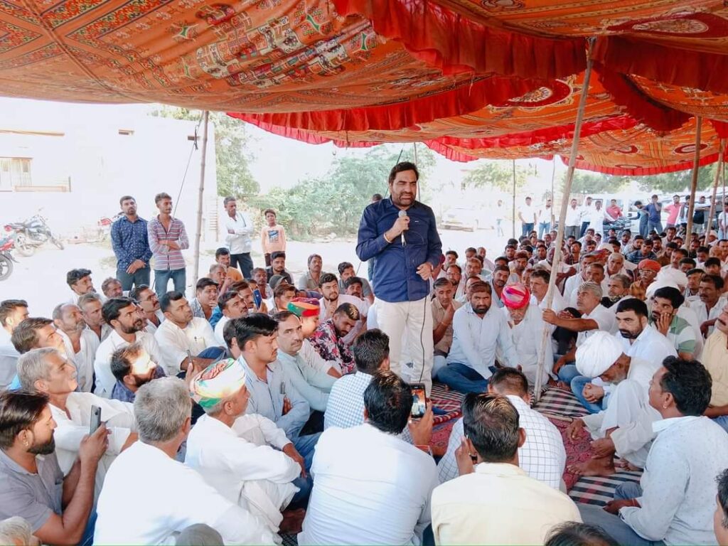 नागौर का भावण्डा हत्याकांड : आज भी कोई सुलह नहीं हो पाई, शव के साथ पुलिस थाने का घेराव 2 भावण्डा