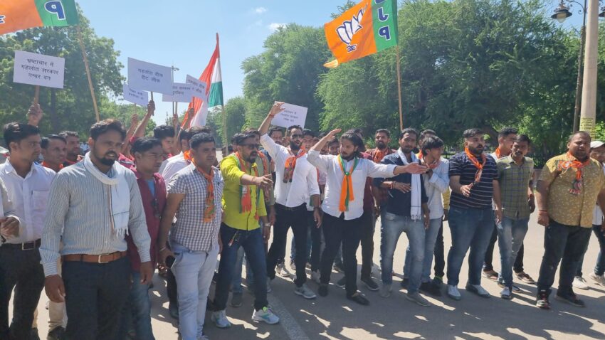 BJP युवा मोर्चा प्रदेशभर में रीट परीक्षा धांधली को लेकर करेगा आंदोलन
