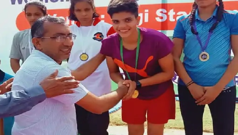 अजमेर की स्वस्ती ने स्टेट महिला बॉक्सिंग चैंपियनशिप में 48 किलो ग्राम कैटेगरी में जीता गोल्ड मेडल