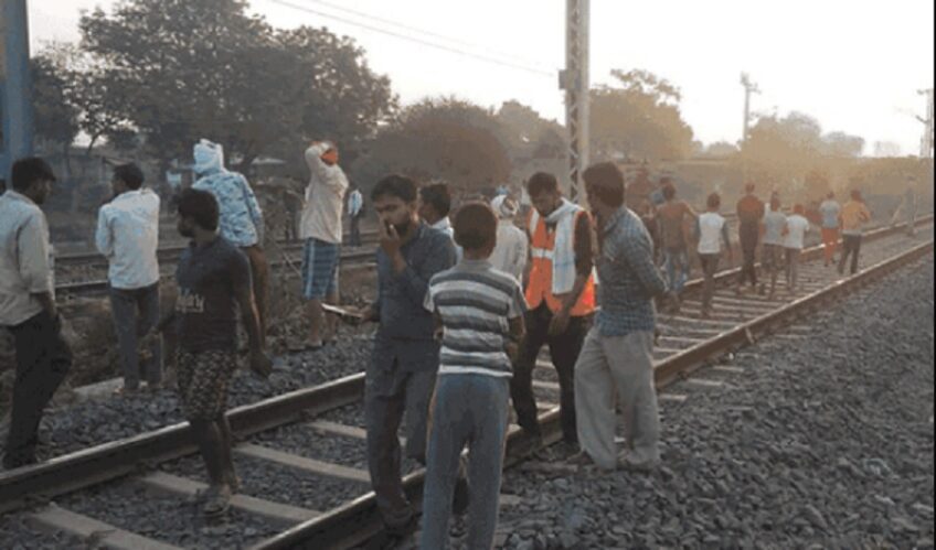 कानपुर में मालगाड़ी पटरी से उतरी; शताब्दी और तेजस समेत 27 ट्रेनों के रूट बदले, एक रद्द 2 मालगाड़ी