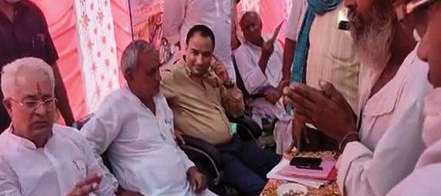 मंत्री के पास न्याय की गुहार लेकर आए पीड़ित को डांटकर भगाया