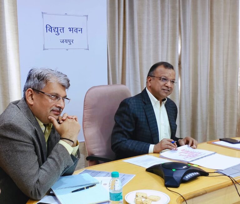 स्मार्ट ट्रांसमिशन ऑपरेशन मैनेजमेंट सिस्टम को प्रभावी तरीके से लागू करने वाले राज्यों में राजस्थान अग्रणी-एसीएस डॉ. अग्रवाल