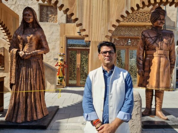 महाराणा प्रताप,महारानी पद्मिनी व महाराजा गंगासिंह की प्रतिमा दुबई में हुई स्थापित