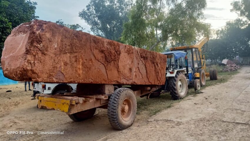 बंशीपहाड़पुर में अवैध खनन गतिविधियों पर माइंस विभाग की बड़ी कार्यवाही, आरएसी-बार्डर होमगार्ड की तैनाती