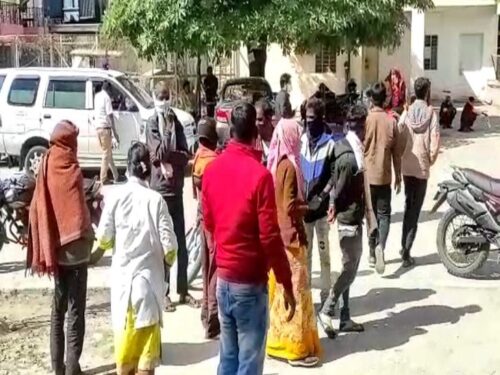 उदयपुर में कंटेनर ने पति-पत्नी को रौंद डाला