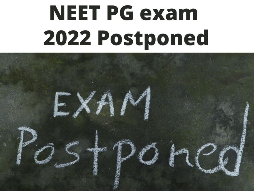 NEET PG Exam 2022