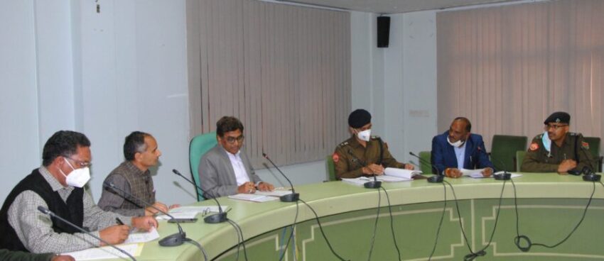 पंद्रहवी विधान सभा के सप्‍तम सत्र के लिए सुरक्षा के माकूल प्रबन्‍ध
