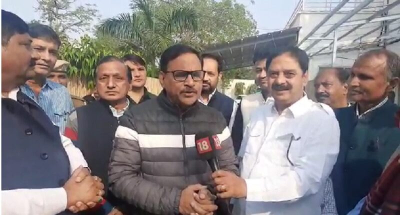 जलदाय एवं भूजल मंत्री महेश जोशी ने केंद्र पर ईस्टर्न राजस्थान कैनाल को लेकर लगाए वादाखिलाफी के आरोप Water and Ground Water Minister Mahesh Joshi accuses the Center of disobeying the promise regarding the Eastern Rajasthan Canal