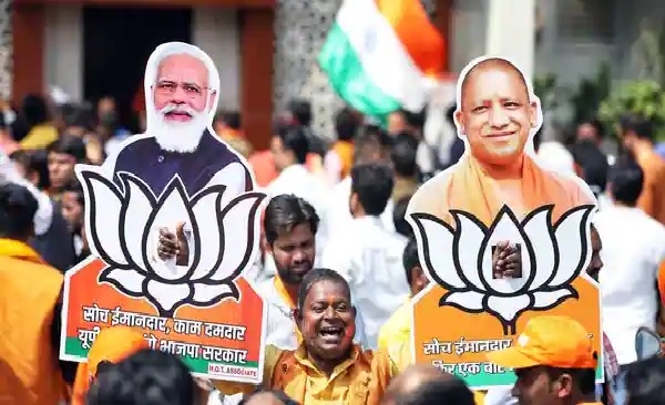 गोरखपुर सीट पर एक लाख वोटों से जीते योगी