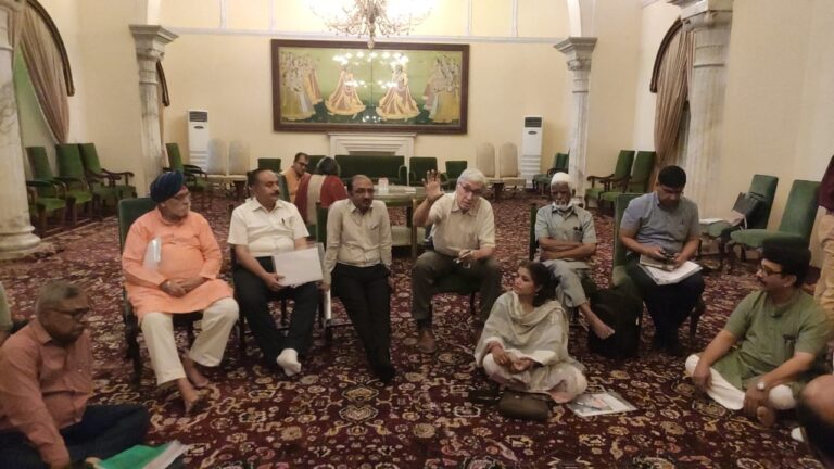हैरिटेज संरक्षण पर यूनेस्को की टीम ने सिटी पैलेस में आमजन से की चर्चा