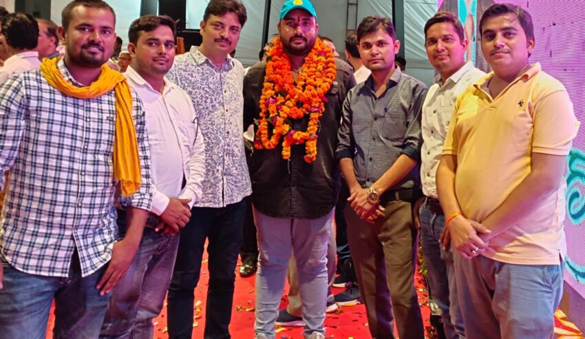 भरतपुर शहर अध्यक्ष बने गुल्लू पंडित