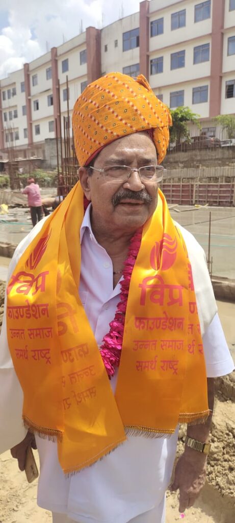 सोती ने किया विप्र एक्सीलेंस भवन का अवलोकन