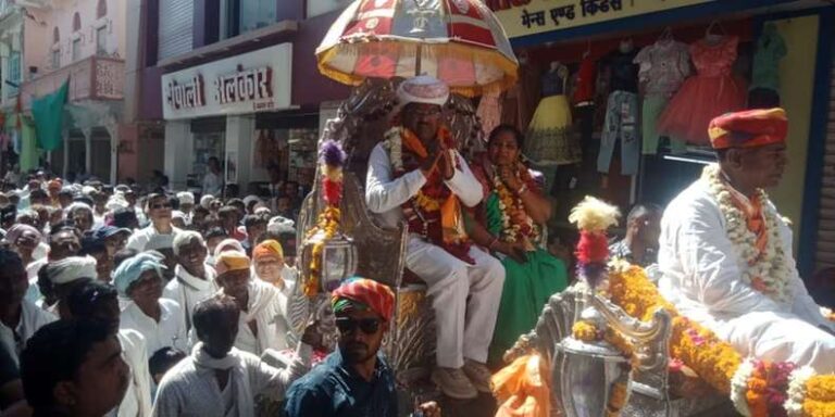 सलूम्बर वासियों ने दिल खोलकर किया कांग्रेस नेता रघुवीर का स्वागत, अभिनन्दन