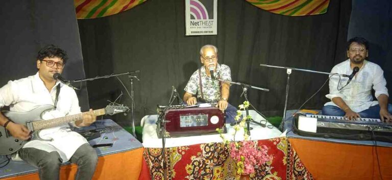 नेट थियेट पर भजनमणी खूब जमी, "भज ले रे बंदा गोविन्दा, पूरण करेगें तेरा काम"